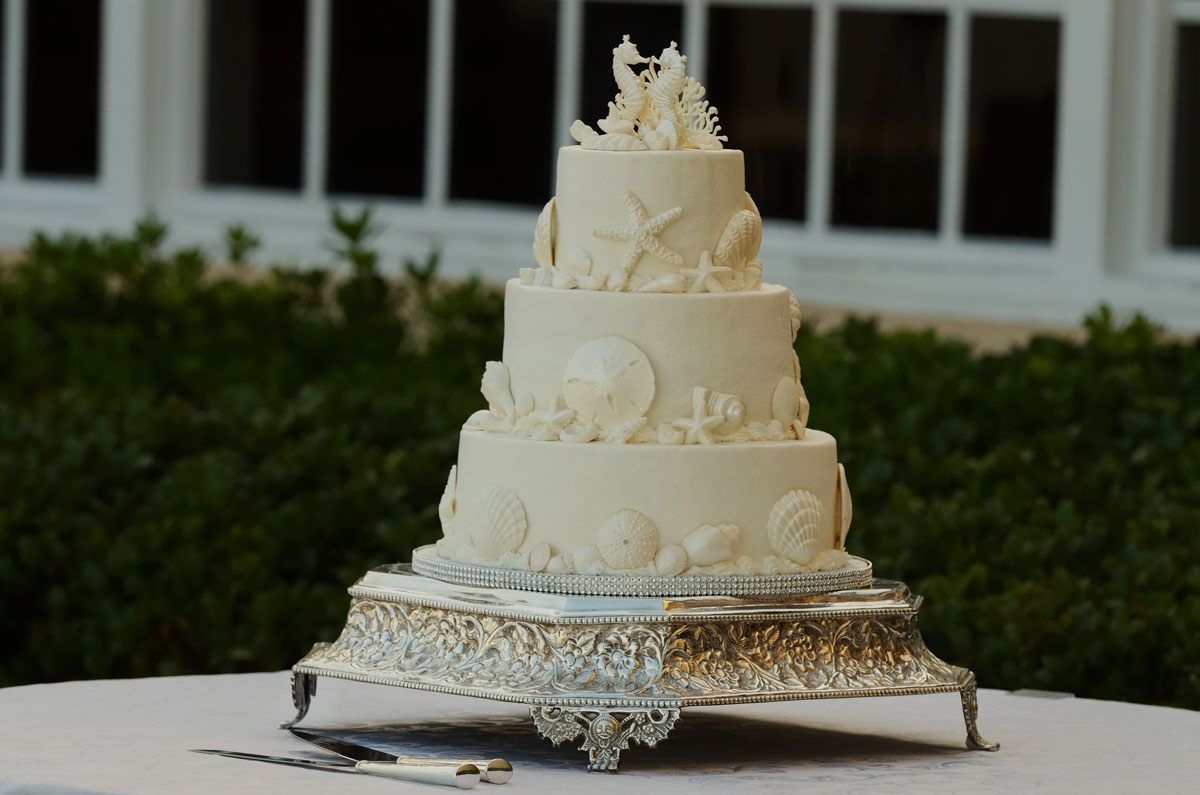 One of the main features of a wedding is the cutting of the wedding cake